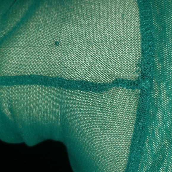 Marc jacobs green semi sheer fitted turtleneck - Picture 8 of 13